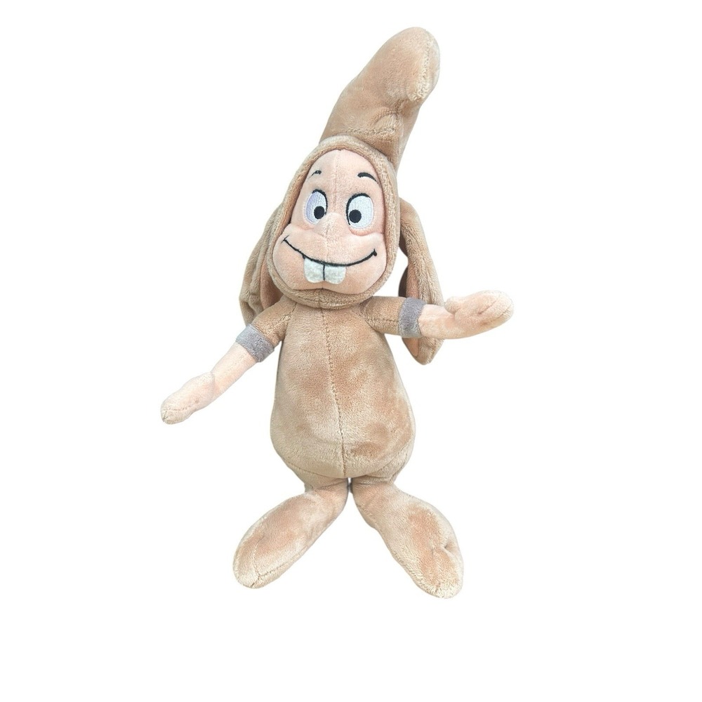 Disney Store Peter Pan Lost Boys "Nibs" 15" Plush Stuffed Bunny Rabbit HTF